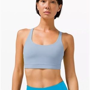 Lululemon Energy Bra * Blue Linen